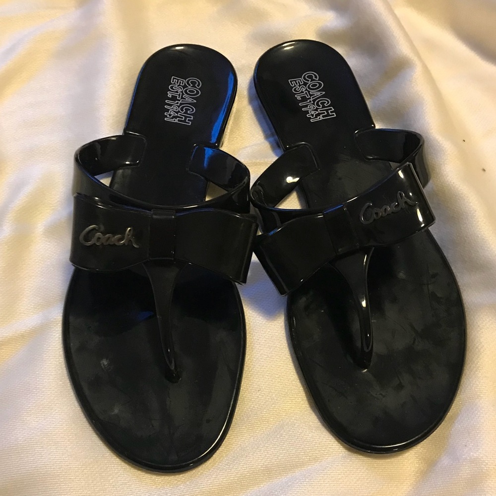 Coach Bow Sandals
